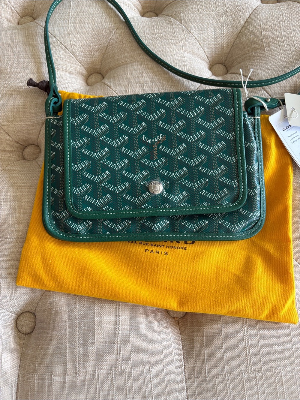 Goyard Goyardine  Plumet Wallet Clutch crossbody bag
